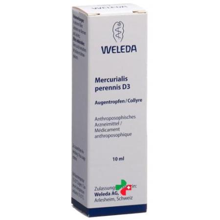 Weleda Mercurialis perennis Gtt Opht D 3 10 ml - PrimeCare Global