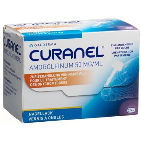 Curanel nail polish Amorolfinum 50 mg/ml bottle 2.5 ml - PrimeCare Global