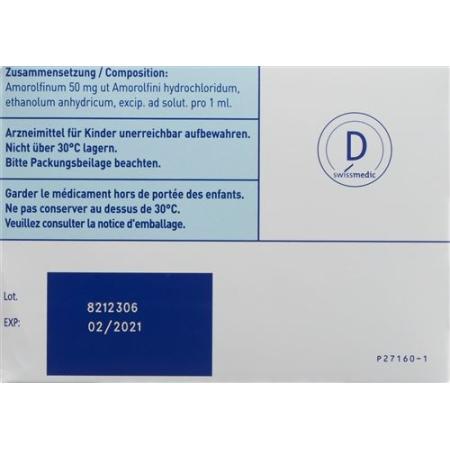 Curanel nail polish Amorolfinum 50 mg/ml bottle 2.5 ml - PrimeCare Global