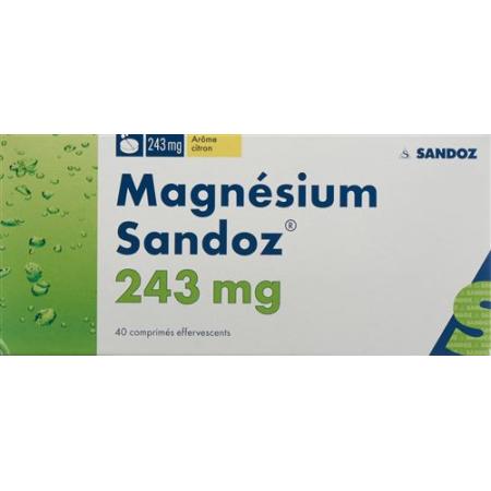Magnesium Sandoz effervescent tablets 40 pcs - PrimeCare Global