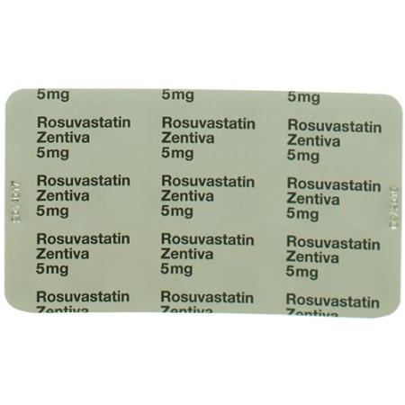Rosuvastatin Zentiva Filmtabl 5 mg 98 pcs - PrimeCare Global