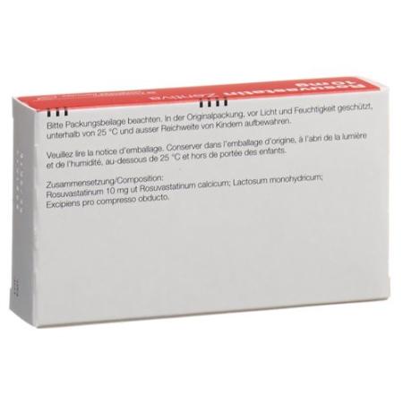 Rosuvastatin Zentiva Filmtabl 10 mg 28 pcs - PrimeCare Global