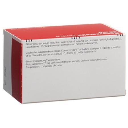 Rosuvastatin Zentiva Filmtabl 20 mg 98 pcs - PrimeCare Global