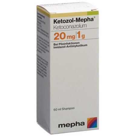 Ketozol-Mepha Shampoo 20 mg/g bottle 60 ml - PrimeCare Global