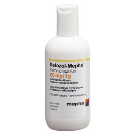 Ketozol-Mepha Shampoo 20 mg/g bottle 100 ml - PrimeCare Global