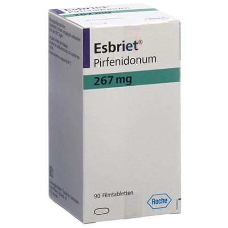 Esbriet Filmtablet 267 mg bottle 90 pcs - PrimeCare Global