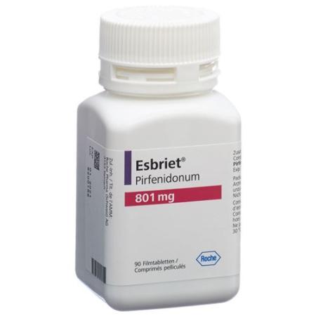 Esbriet Filmtablet 801 mg bottle 90 pcs - PrimeCare Global