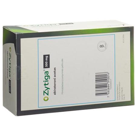 Zytiga Filmtablet 500 mg 56 pcs - PrimeCare Global