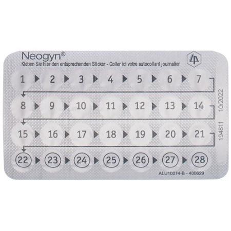 Neogyn film tablets 3 x 28 pcs - PrimeCare Global