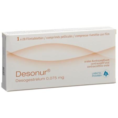 Desonur Filmtablet 0.075 mg 28 pcs - PrimeCare Global