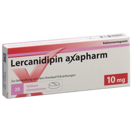 Lercanidipine Axapharm Filmtabl 10 mg 28 pcs - PrimeCare Global
