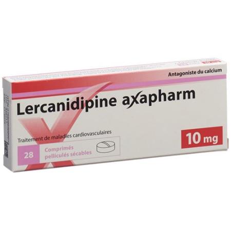 Lercanidipine Axapharm Filmtabl 10 mg 28 pcs - PrimeCare Global