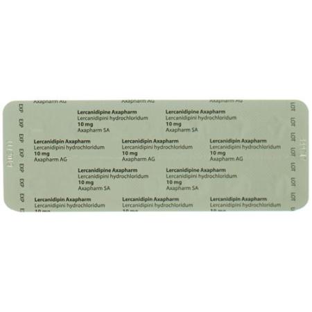 Lercanidipine Axapharm Filmtabl 10 mg 98 pcs - PrimeCare Global