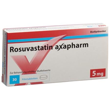 Rosuvastatin Axapharm Filmtabl 5 mg 30 pcs - PrimeCare Global
