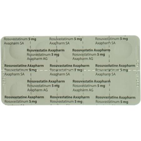 Rosuvastatin Axapharm Filmtabl 5 mg 30 pcs - PrimeCare Global