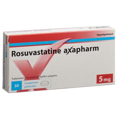 Rosuvastatin Axapharm Filmtabl 5 mg 30 pcs - PrimeCare Global