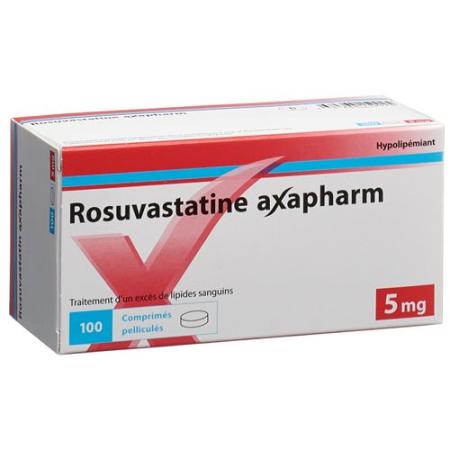 Rosuvastatin Axapharm Filmtabl 5 mg 100 pcs - PrimeCare Global