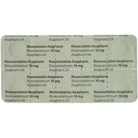 Rosuvastatin Axapharm Filmtabl 10 mg 30 pcs - PrimeCare Global