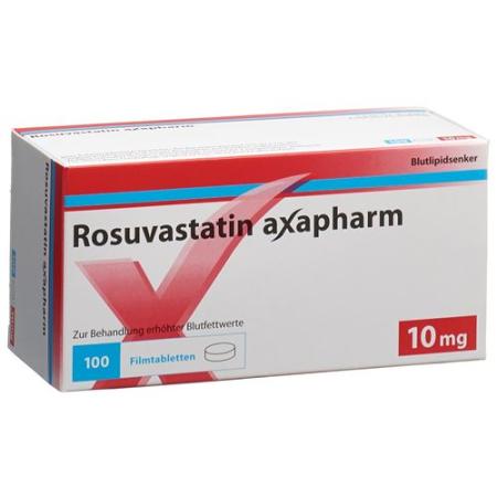 Rosuvastatin Axapharm Filmtabl 10 mg 100 pcs - PrimeCare Global