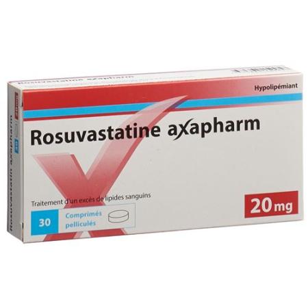 Rosuvastatin Axapharm Filmtabl 20 mg 30 pcs - PrimeCare Global