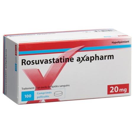 Rosuvastatin Axapharm Filmtabl 20 mg 100 pcs - PrimeCare Global