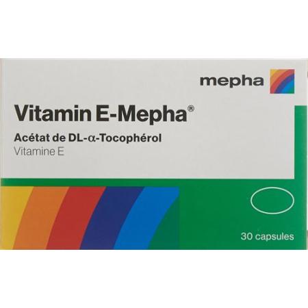 Vitamin E-Mepha Kaps 30 pcs - PrimeCare Global