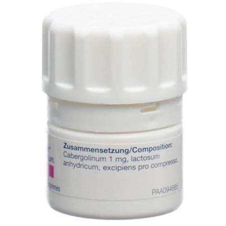 Cabaser Tabl 1 mg bottle 20 pcs - PrimeCare Global