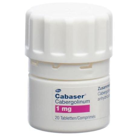 Cabaser Tabl 1 mg bottle 20 pcs - PrimeCare Global