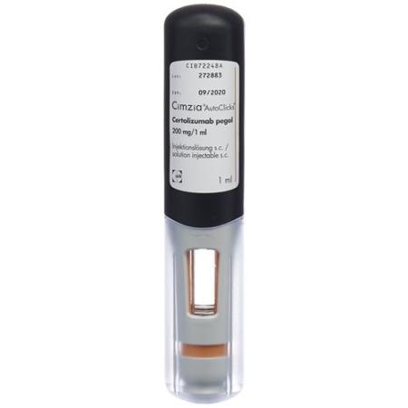 Cimzia AutoClicks Inj L&ouml;s 200 mg/ml Fertpen 2 pcs - PrimeCare Global