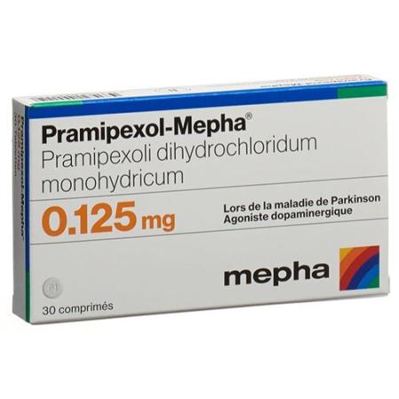 Pramipexol-Mepha Tabl 0.125 mg 30 pcs - PrimeCare Global