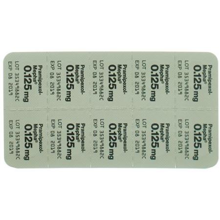 Pramipexol-Mepha Tabl 0.125 mg 30 pcs - PrimeCare Global