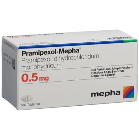 Pramipexol-Mepha Tabl 0.5 mg 100 pcs - PrimeCare Global