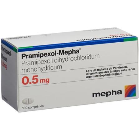 Pramipexol-Mepha Tabl 0.5 mg 100 pcs - PrimeCare Global