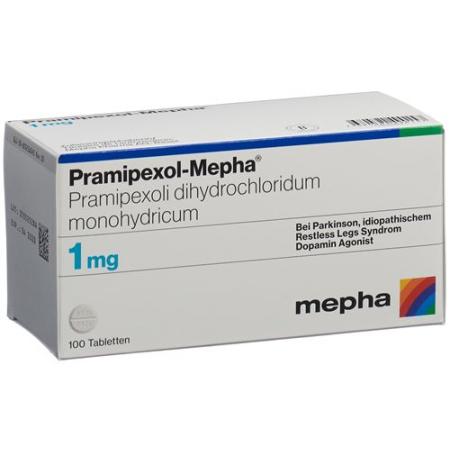 Pramipexol-Mepha Tabl 1 mg 100 pcs - PrimeCare Global