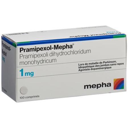 Pramipexol-Mepha Tabl 1 mg 100 pcs - PrimeCare Global