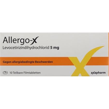 Allergo-X Filmtablet 5 mg 10 pcs - PrimeCare Global