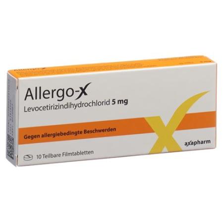 Allergo-X Filmtablet 5 mg 10 pcs - PrimeCare Global