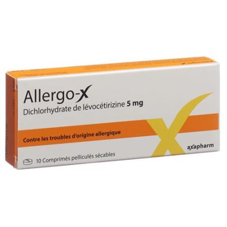 Allergo-X Filmtablet 5 mg 10 pcs - PrimeCare Global