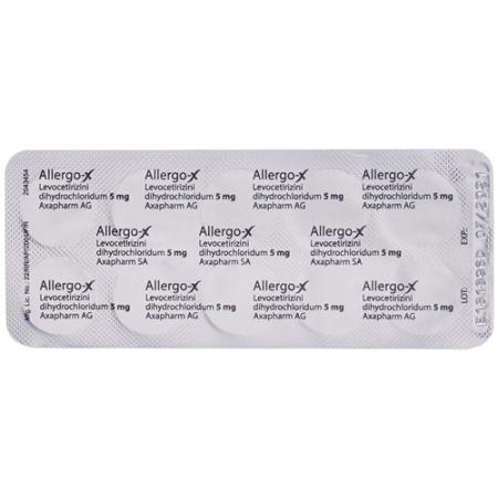 Allergo-X Filmtablet 5 mg 10 pcs - PrimeCare Global