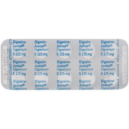 Digoxin-Juvis&eacute; Tabl 0.125 mg 100 pcs - PrimeCare Global