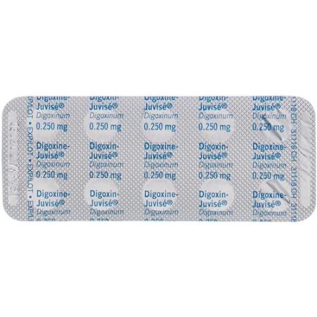 Digoxin-Juvis&eacute; Tabl 0.25 mg 100 pcs - PrimeCare Global