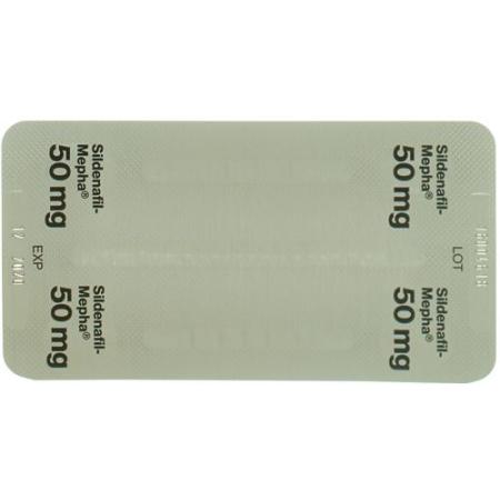 Sildenafil-Mepha Lactab 50 mg 24 pcs - PrimeCare Global