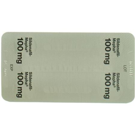 Sildenafil-Mepha Lactab 100 mg 24 pcs - PrimeCare Global
