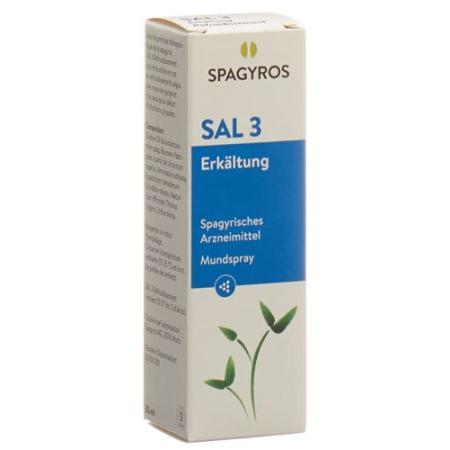 Spagyros SAL 3 cold mouth spray 30 ml - PrimeCare Global