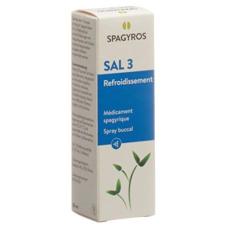 Spagyros SAL 3 cold mouth spray 30 ml - PrimeCare Global