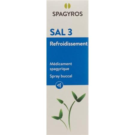 Spagyros SAL 3 cold mouth spray 30 ml - PrimeCare Global