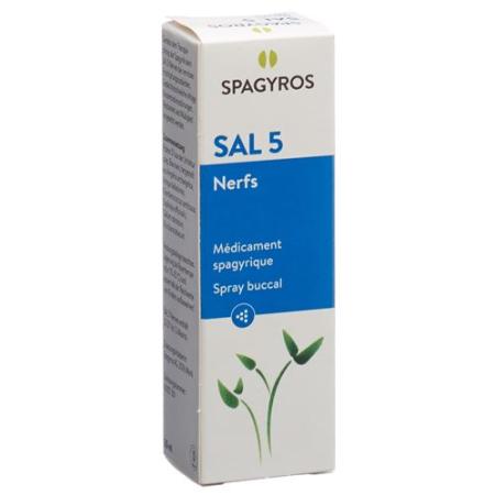Spagyros SAL 5 nerves mouth spray 30 ml - PrimeCare Global