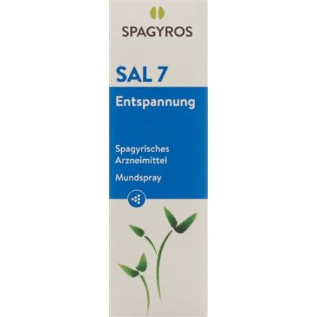 Spagyros SAL 7 relaxation oral spray 30 ml - PrimeCare Global