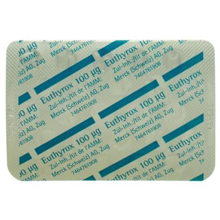 Euthyrox 100 tablets 100 mcg 100 pcs - PrimeCare Global