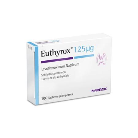 Euthyrox 125 tabl 125 mcg 100 pcs - PrimeCare Global